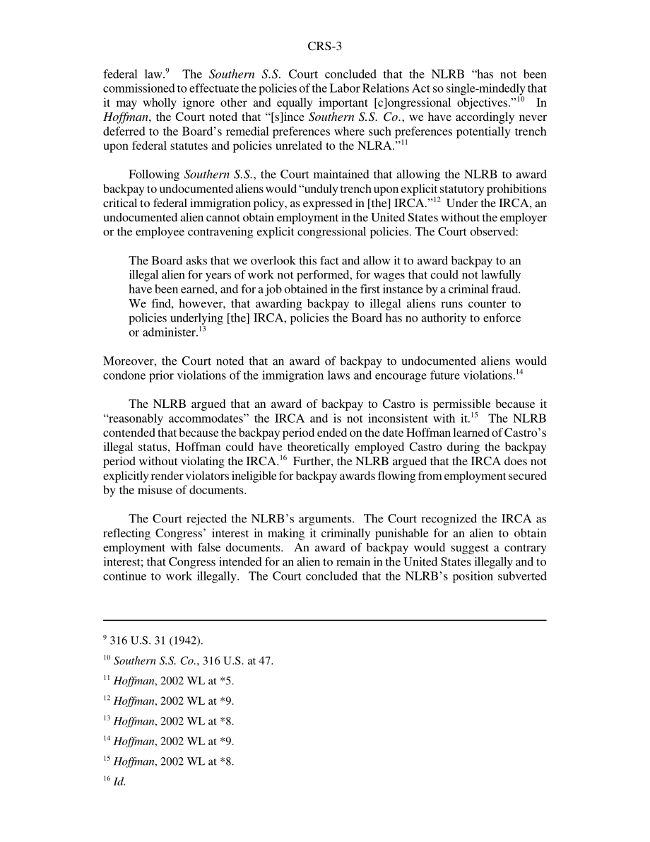 [20020403]RS21186_霍夫曼塑料化合物诉NLRB和无证件外国人欠薪奖.pdf_第3页