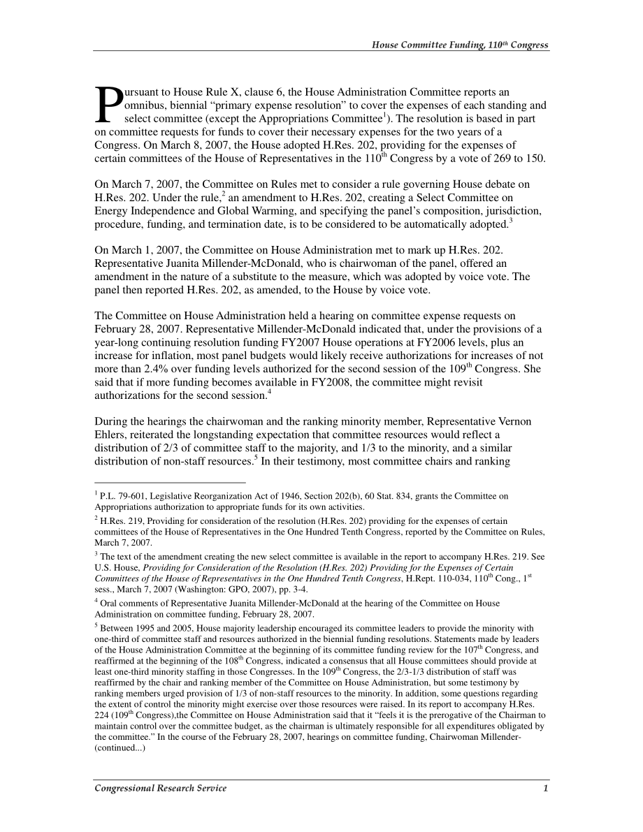 [20070416]RS22616_第110届国会众议院委员会资金.pdf_第3页