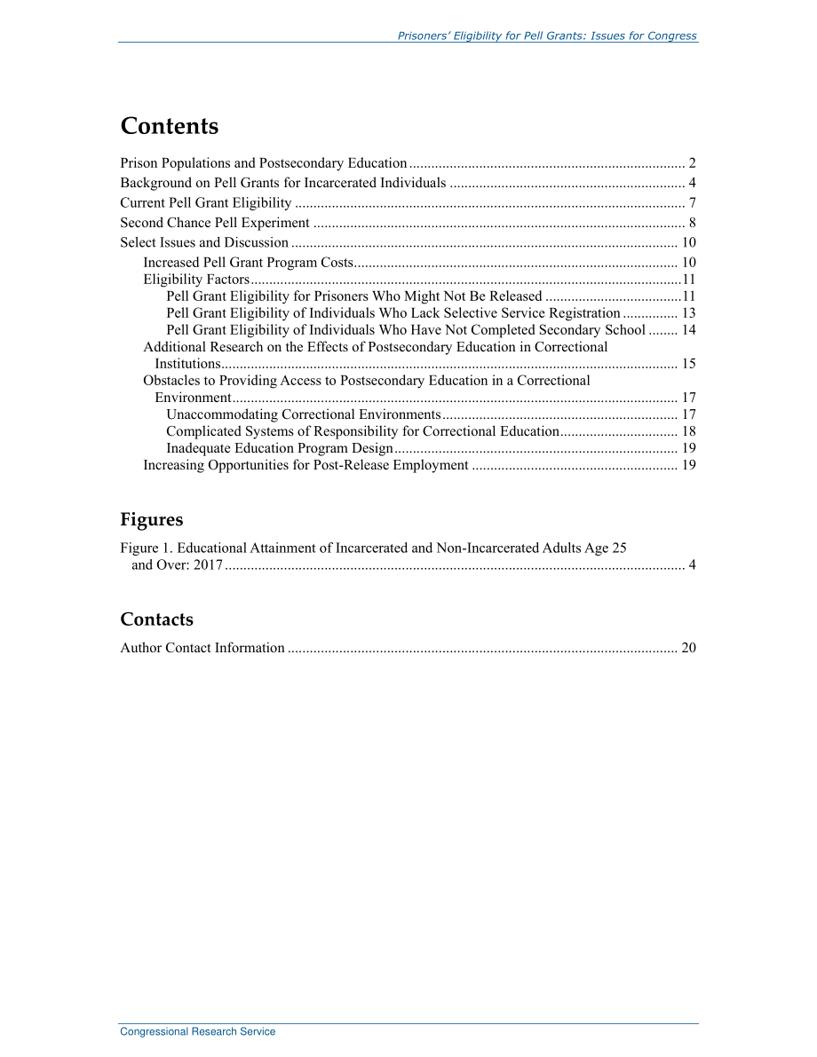[20190520]R45737_囚犯获得Pell补助金的资格：国会议题.pdf_第3页