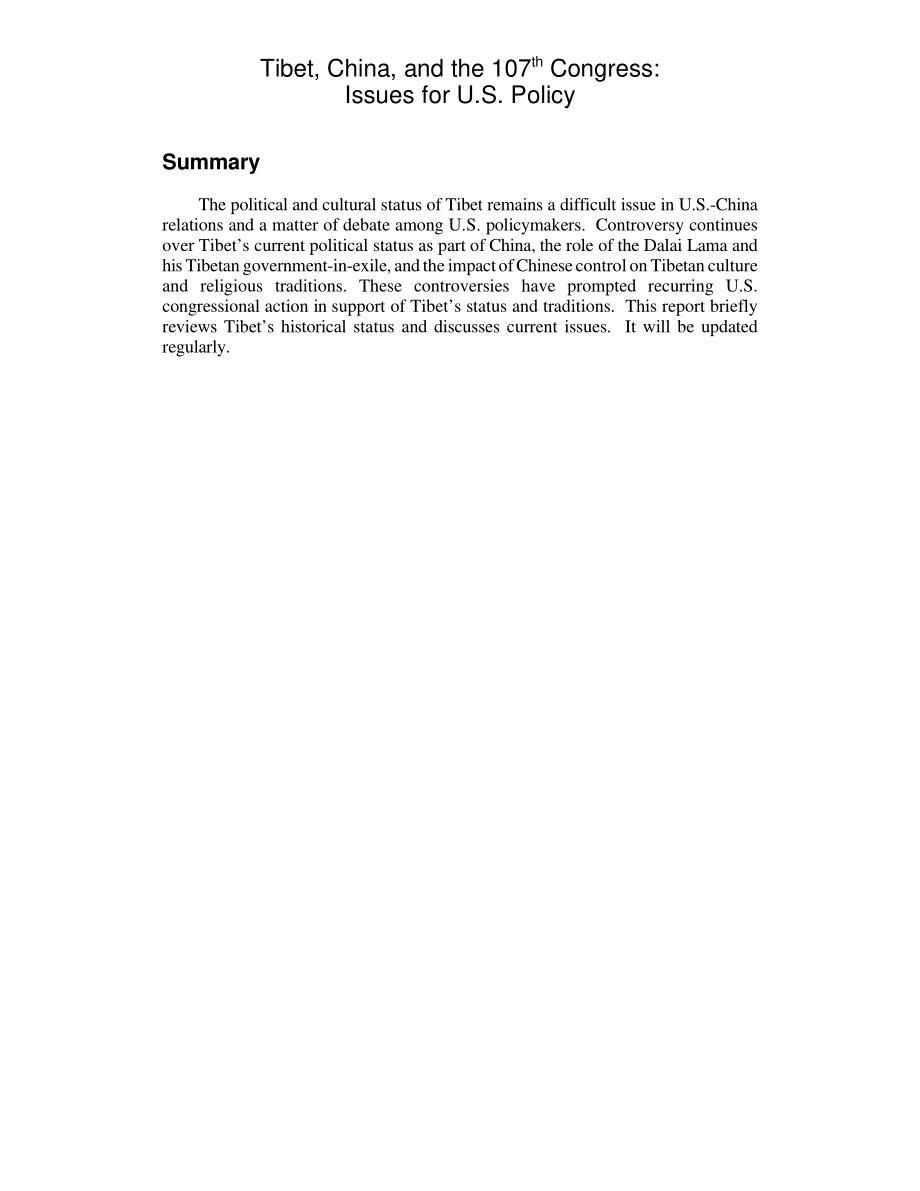 [20020312]RL30983_中国西藏和第107届大会：美国政策问题.pdf_第2页