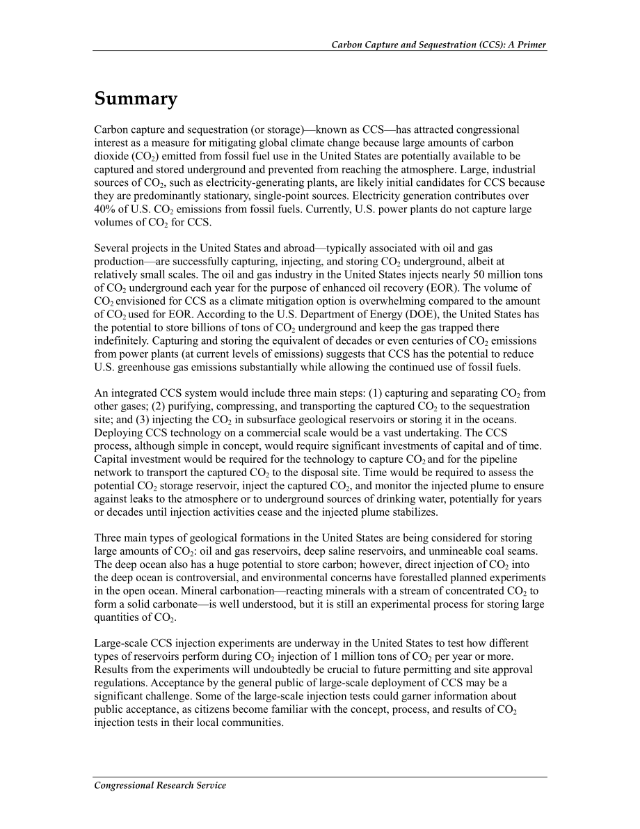 [20130716]R42532_碳捕获和封存（CCS）：基础.pdf_第2页