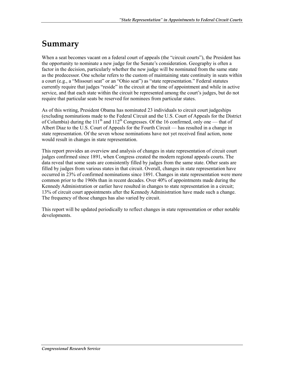 [20110330]RS22510_联邦巡回法院任命中的“州代表”.pdf_第2页
