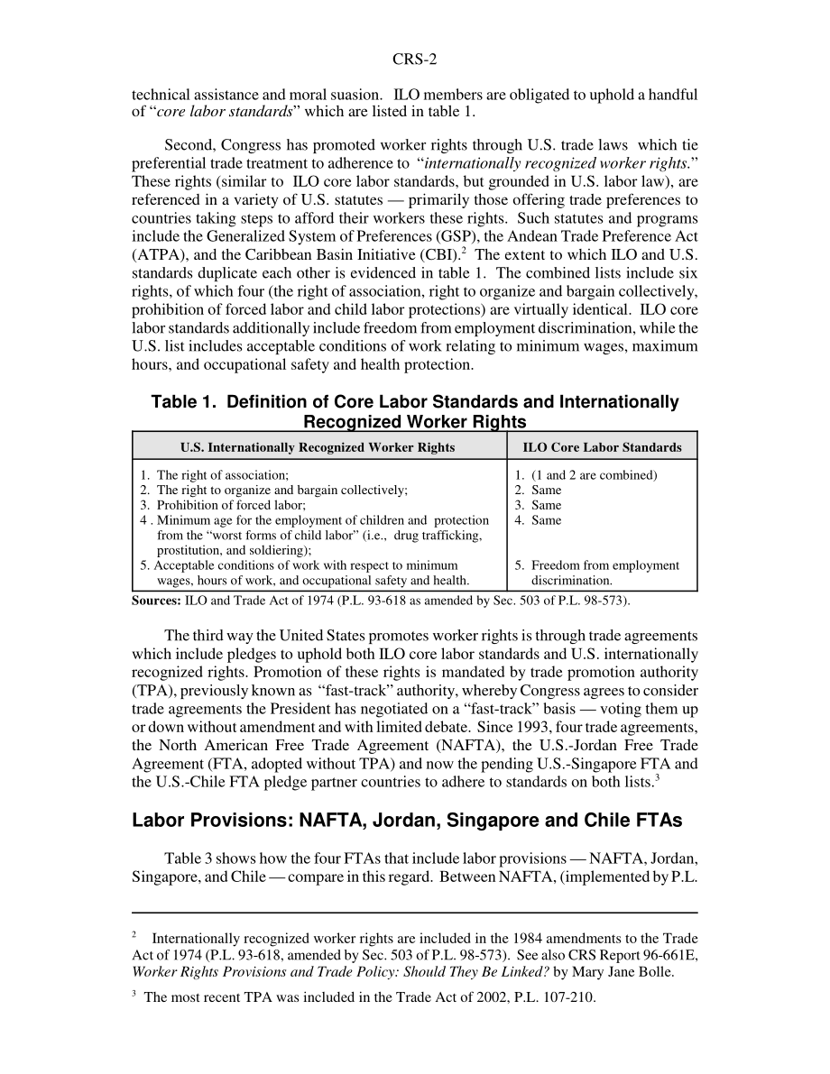 [20030912]RS21560_与新加坡和智利的自由贸易协定：劳工问题.pdf_第2页