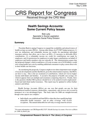 [20060505]RS22437_健康储蓄账户：当前的一些政策问题.pdf