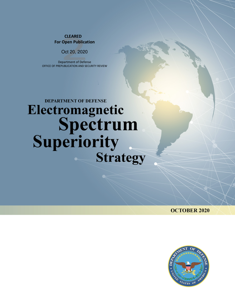 2020 年国防部电磁频谱优势战略.pdf_第1页